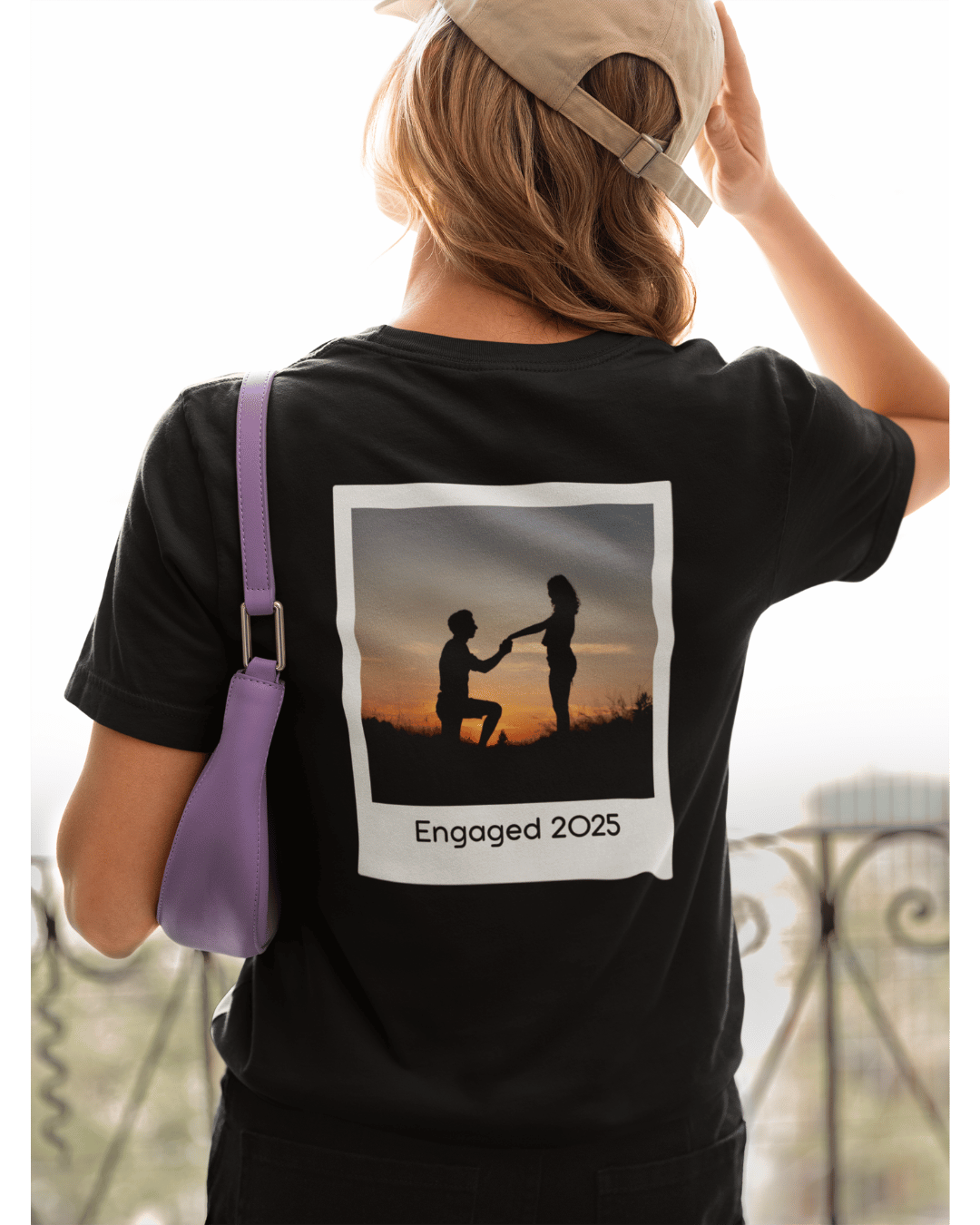 Personalisiertes Polaraid Frame TEE