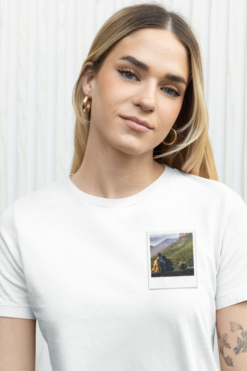 Personalisiertes Polaraid Frame TEE